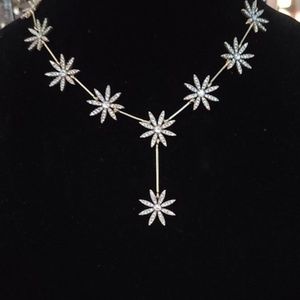 J. Crew Starburst Lariat Necklace